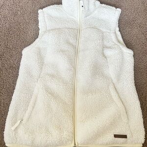Free Country White Fleece Vest